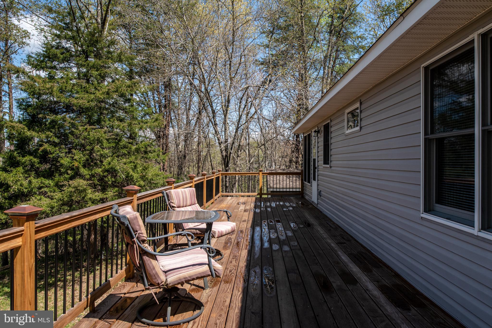 4 Castle Mountain Road Castleton, VA 22716 - Photo 11 of 35 Huge Deck with Handicap Access