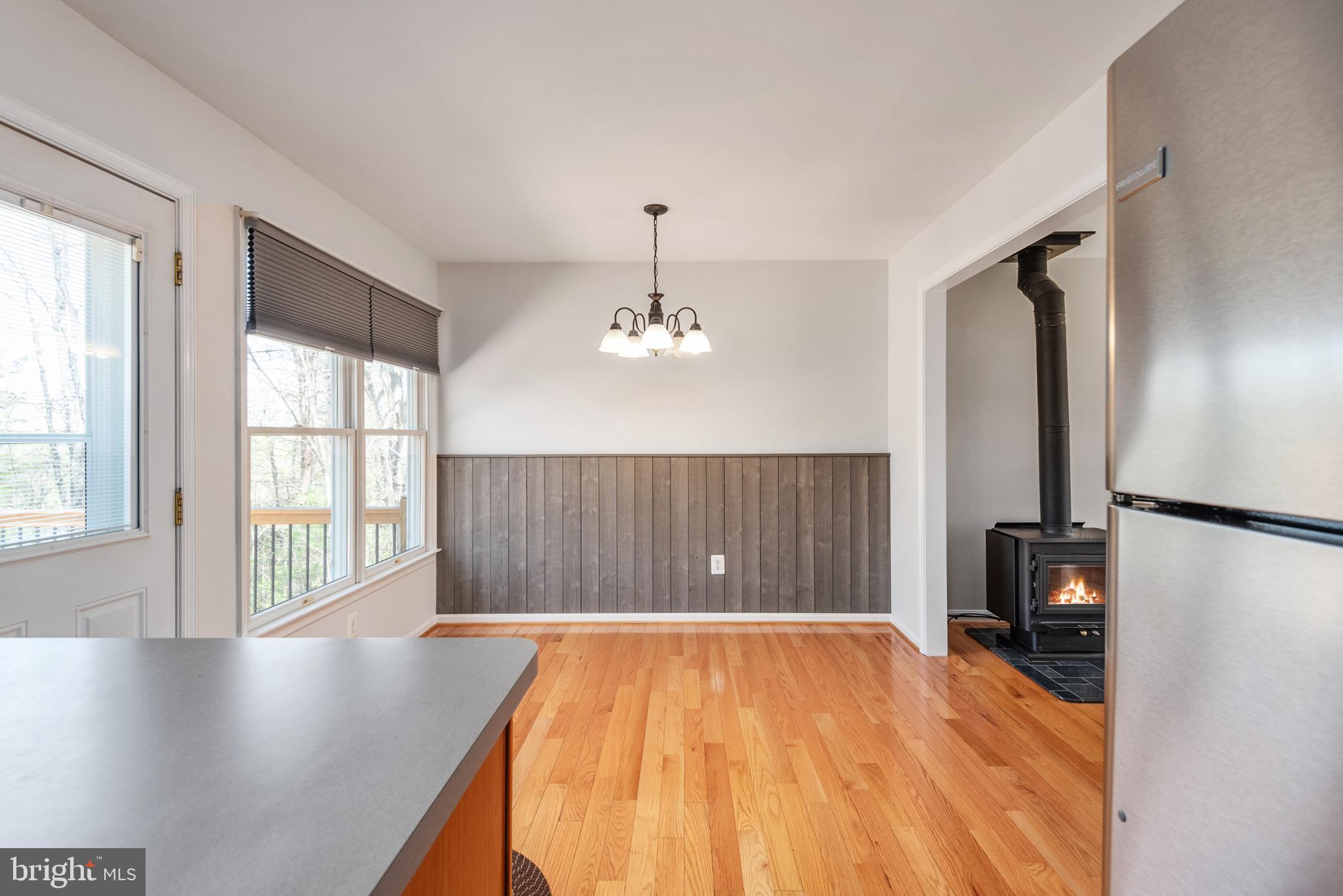 4 Castle Mountain Road Castleton, VA 22716 - Photo 18 of 35 Dining Area off the Kitchen & Opens to Living Rm