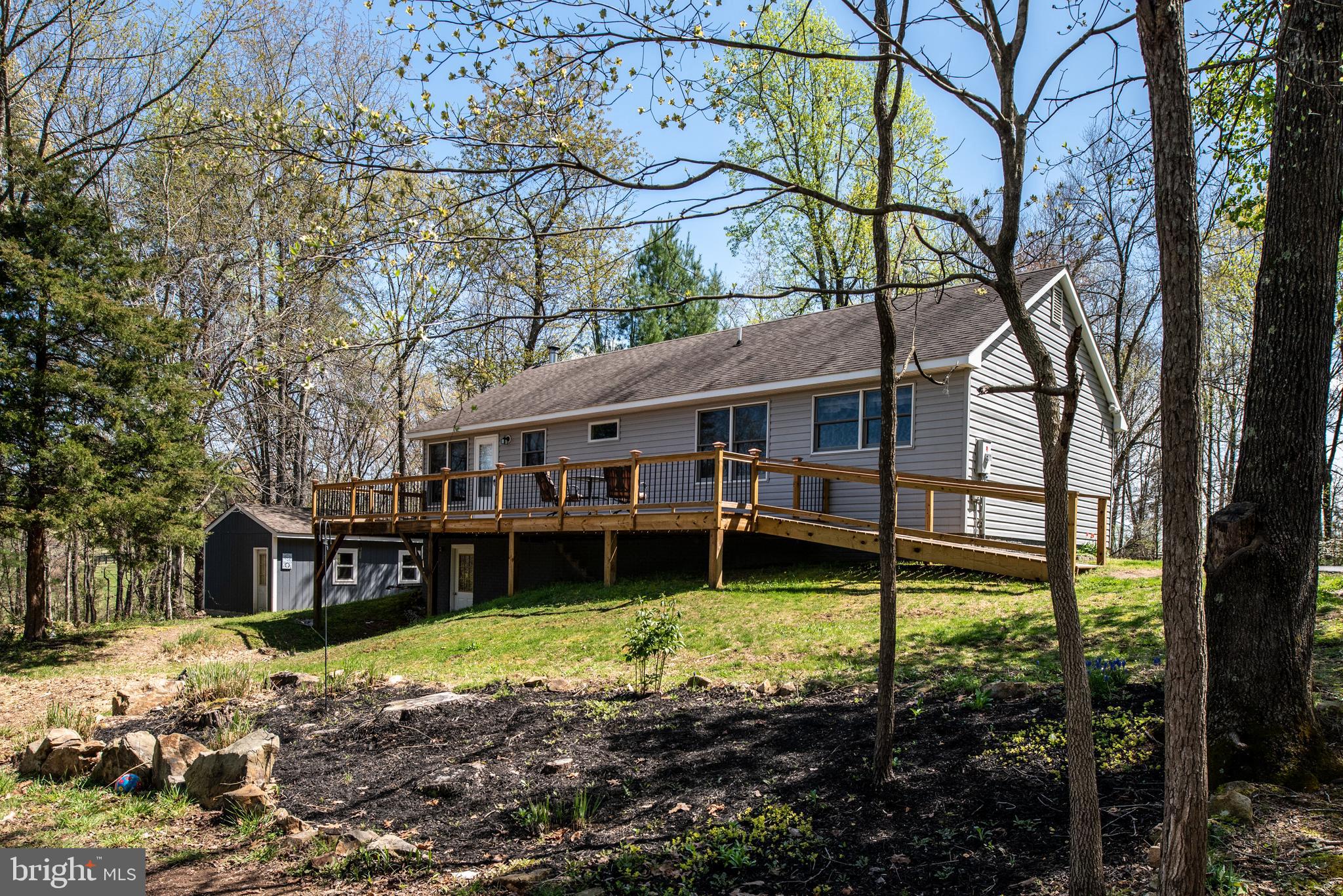 4 Castle Mountain Road Castleton, VA 22716 - Photo 10 of 35 Rear View