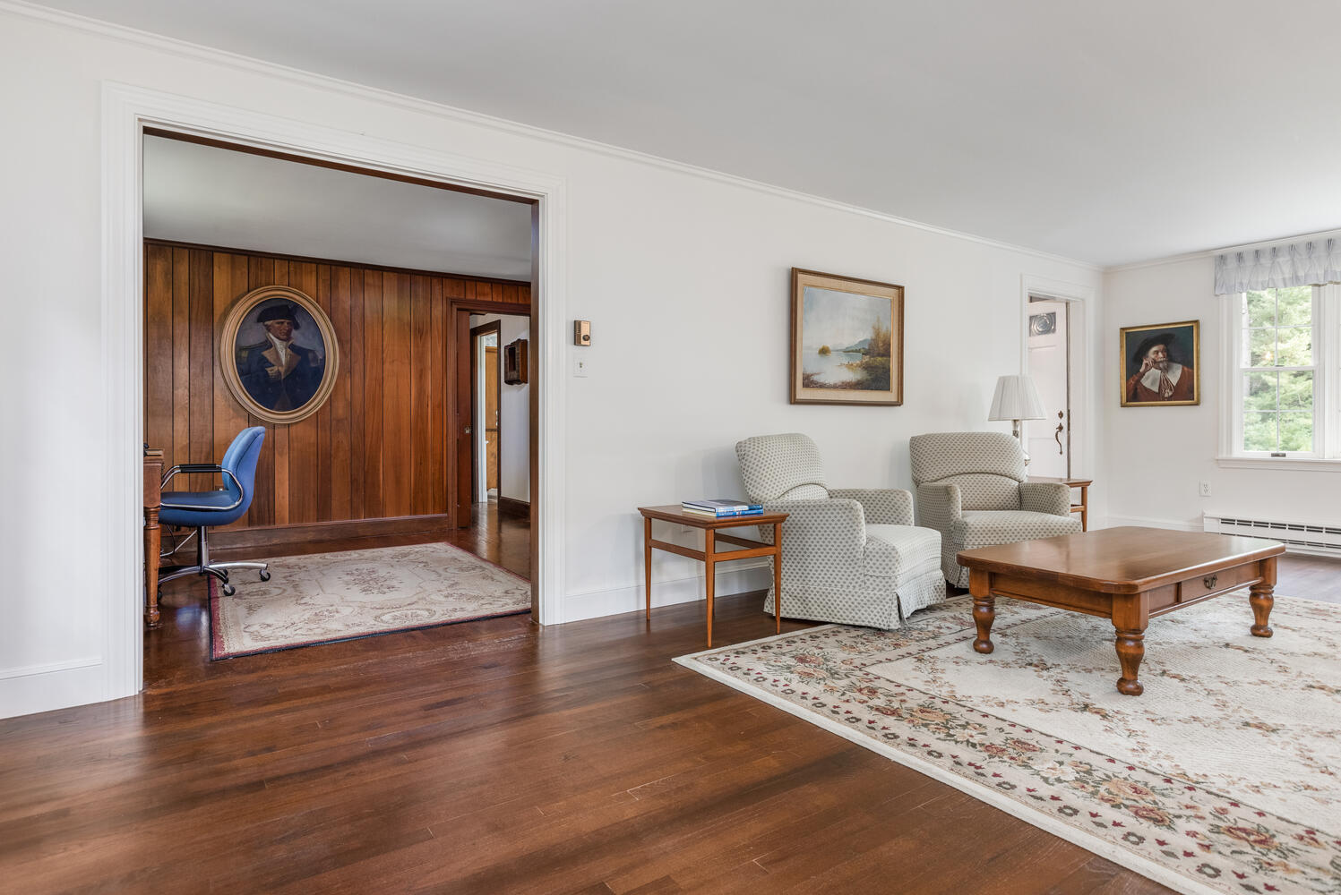 8 Pine Ridge Road Cumberland Foreside, ME 04110 - Photo 21 of 39 livingroom to office