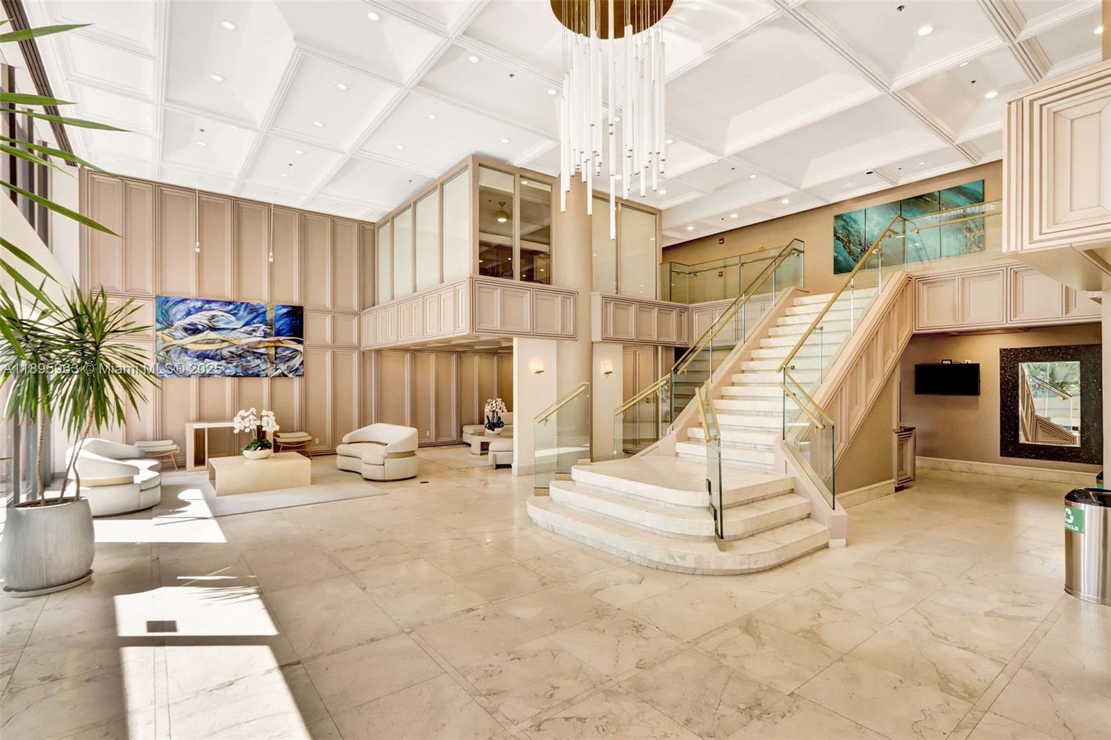 251 Crandon Boulevard, Unit 628 Key Biscayne, FL 33149 - Photo 22 of 32 a view of a hall with a patio