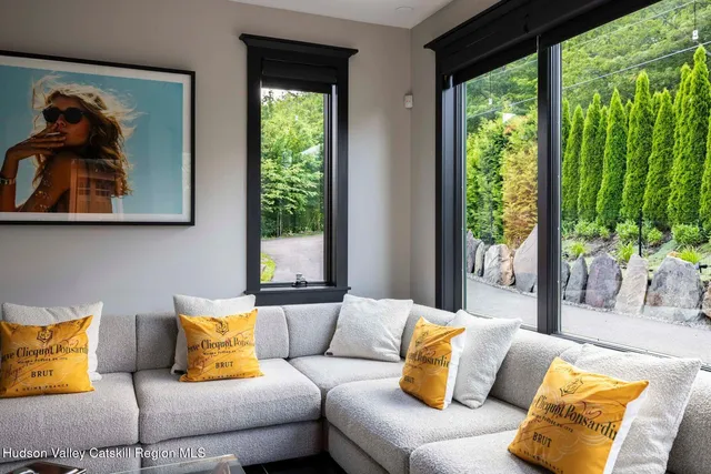 a kitchen with stainless steel appliances granite countertop a stove and a refrigerator