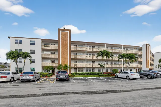 a car parked in front of a building