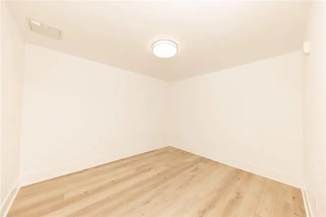 a view of empty room