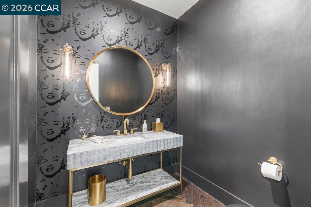640 El Pintado Road Danville, CA 94526 - Photo 21 of 60 a bathroom with a sink and a mirror