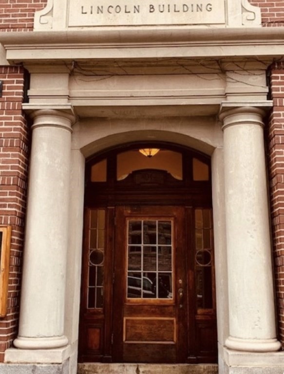 a view of front door