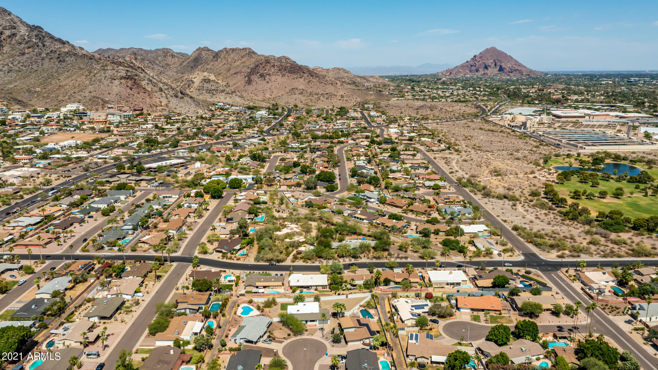 1924 East Lawrence Road Phoenix, AZ 85016 - Photo 35 of 37 Aerial View
