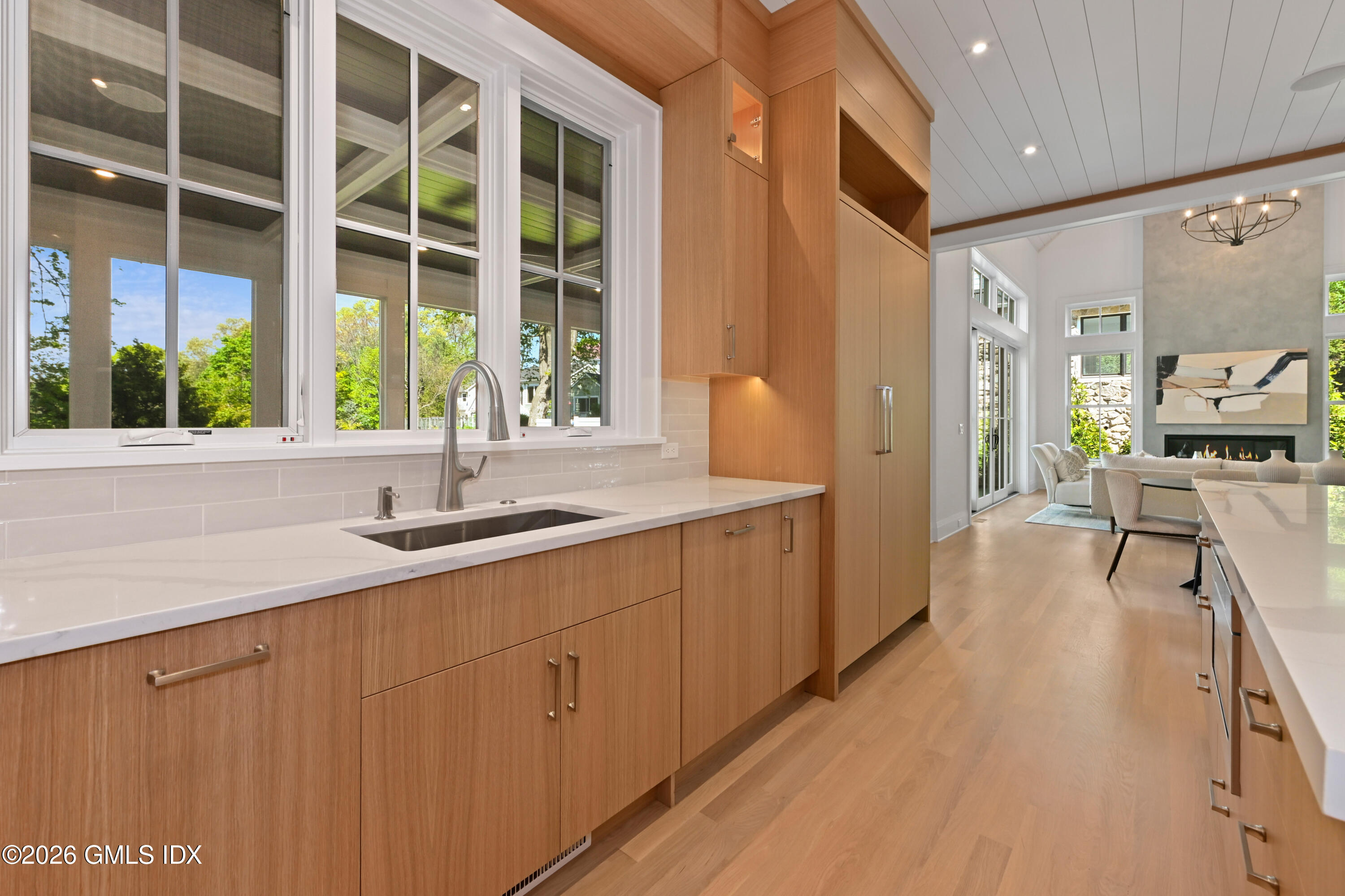 110 Sheep Hill Road Riverside, CT 06878 - Photo 8 of 31 kitchen and porch