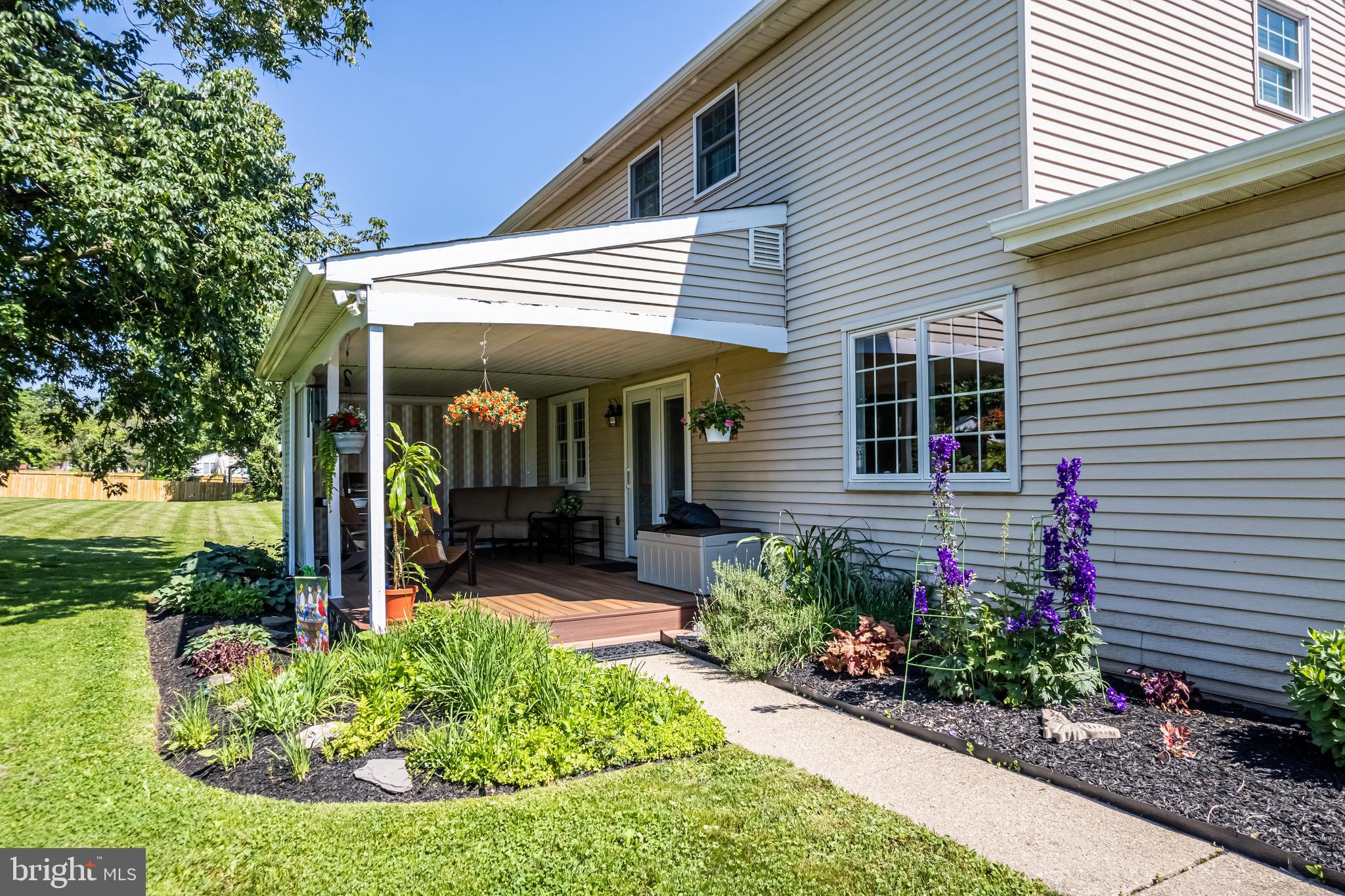 414 Yoder Road Harleysville, PA 19438 - Photo 44 of 57 Covered rear porch