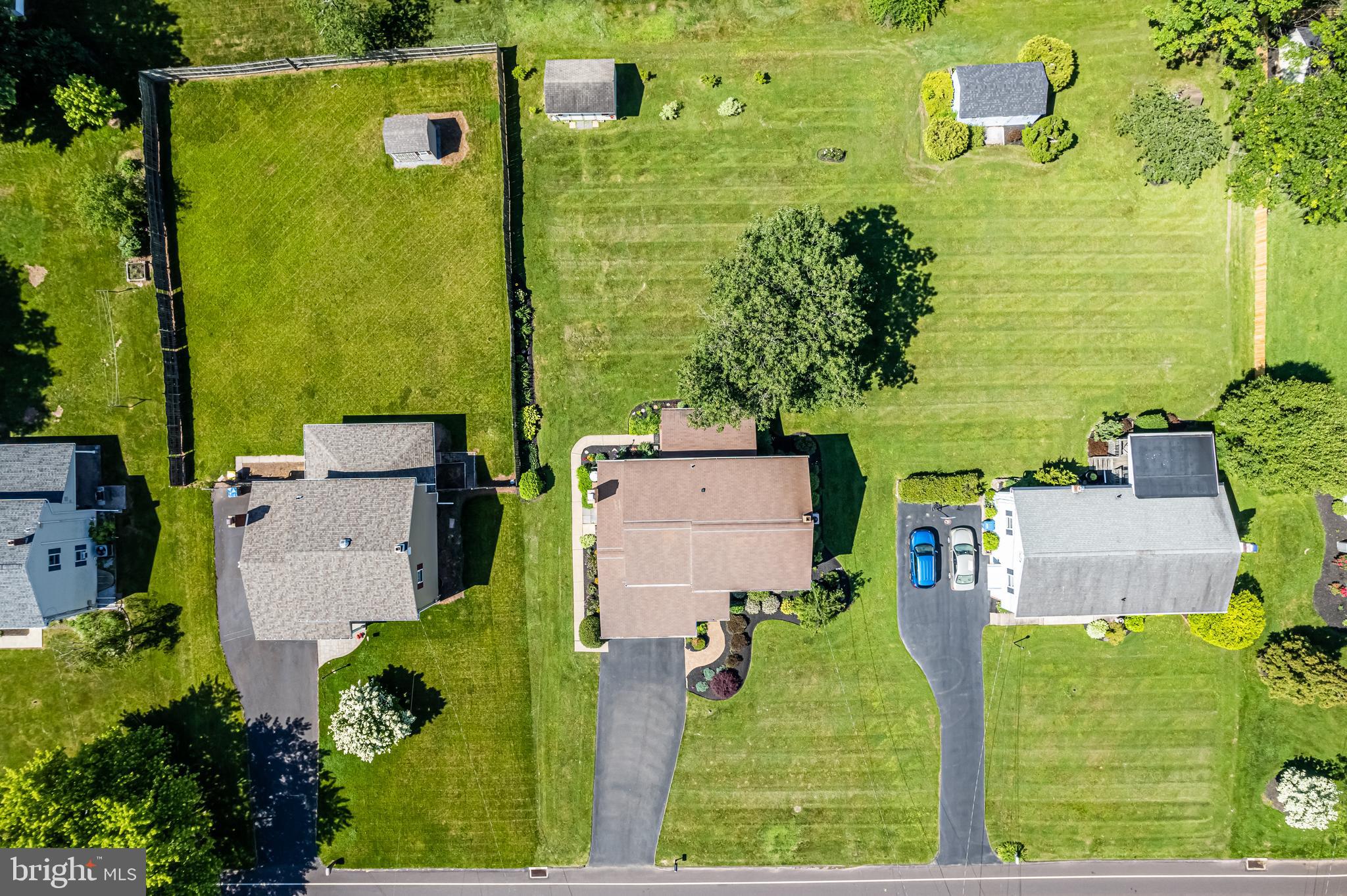 414 Yoder Road Harleysville, PA 19438 - Photo 54 of 57 Ariel view of top of home