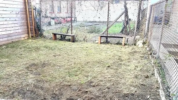 a view of outdoor space with seating