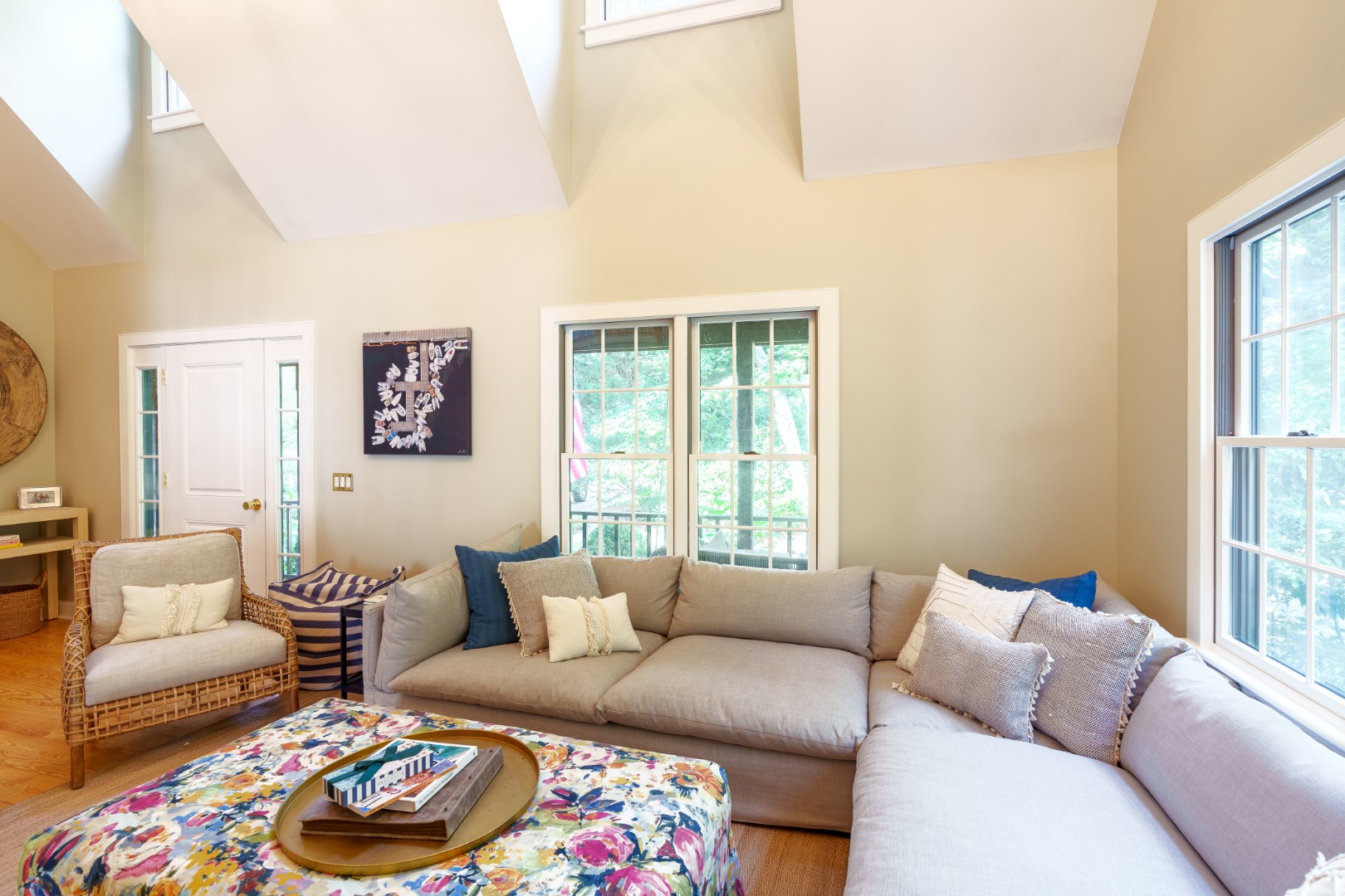 70 Marthas Road Edgartown, MA 02539 - Photo 11 of 54 a living room with furniture and a large window