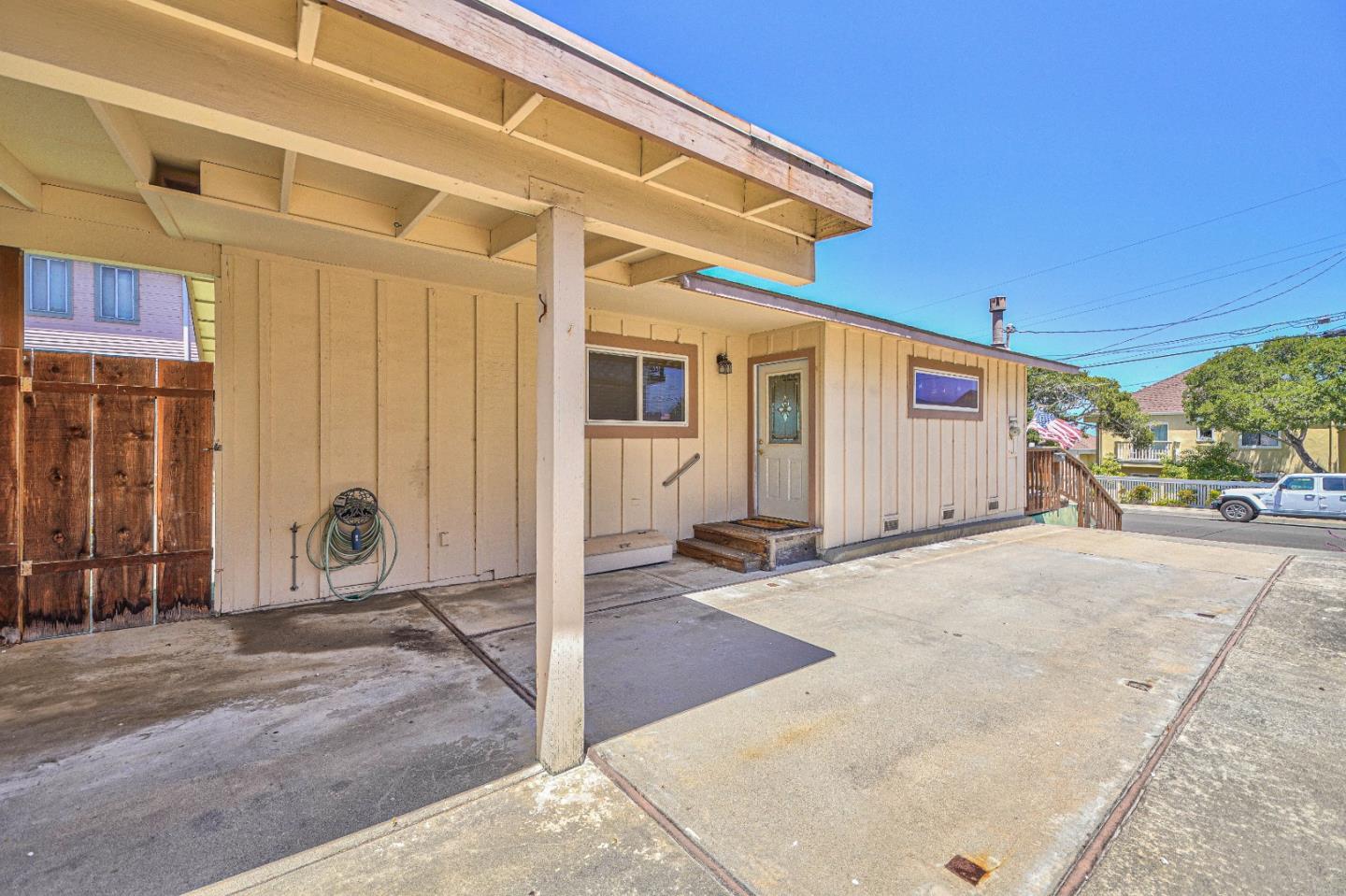 591 Belden Street Monterey, CA 93940 - Photo 21 of 27 a view of a house with a outdoor space