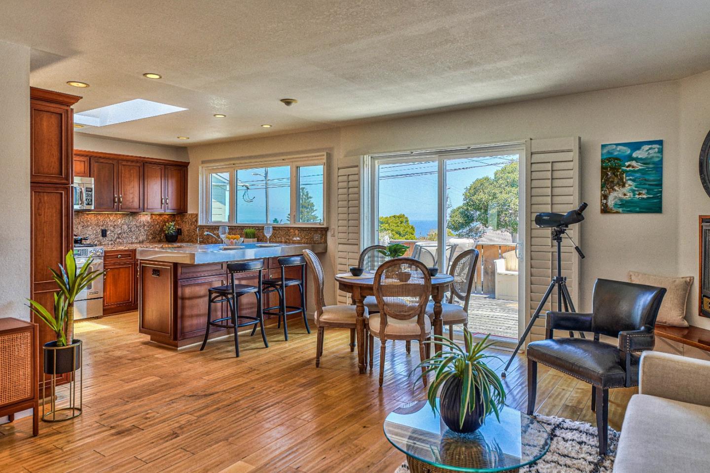 591 Belden Street Monterey, CA 93940 - Photo 4 of 27 a view of a dining room with furniture window and wooden floor