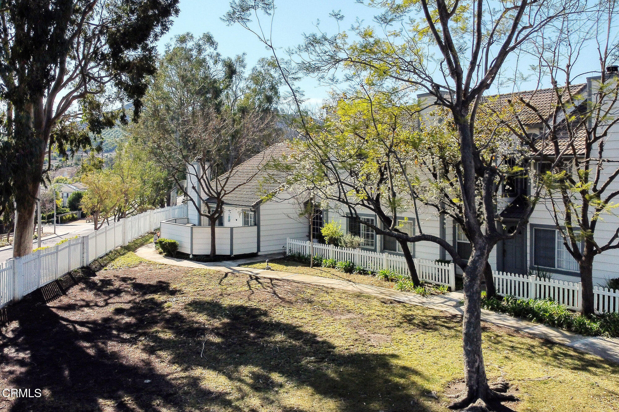 355 Jeremiah Drive, Unit D Simi Valley, CA 93065 - Photo 50 of 57 a view of a yard covered with snow