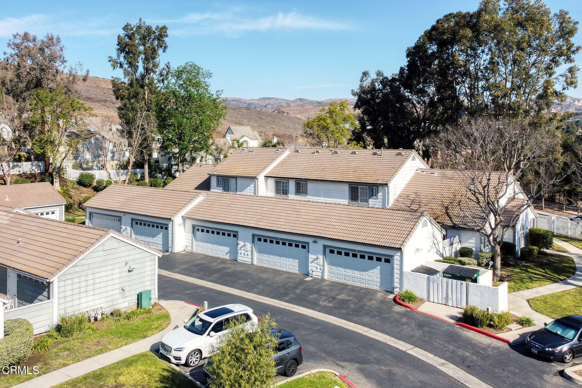 355 Jeremiah Drive, Unit D Simi Valley, CA 93065 - Photo 56 of 57 a aerial view of a house with swimming pool and porch