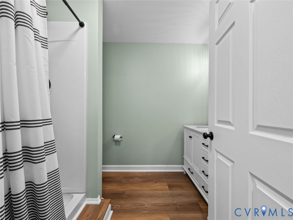 249 Angle Avenue Gum Spring, VA 23065 - Photo 32 of 41 Newly renovated full bath in basement.