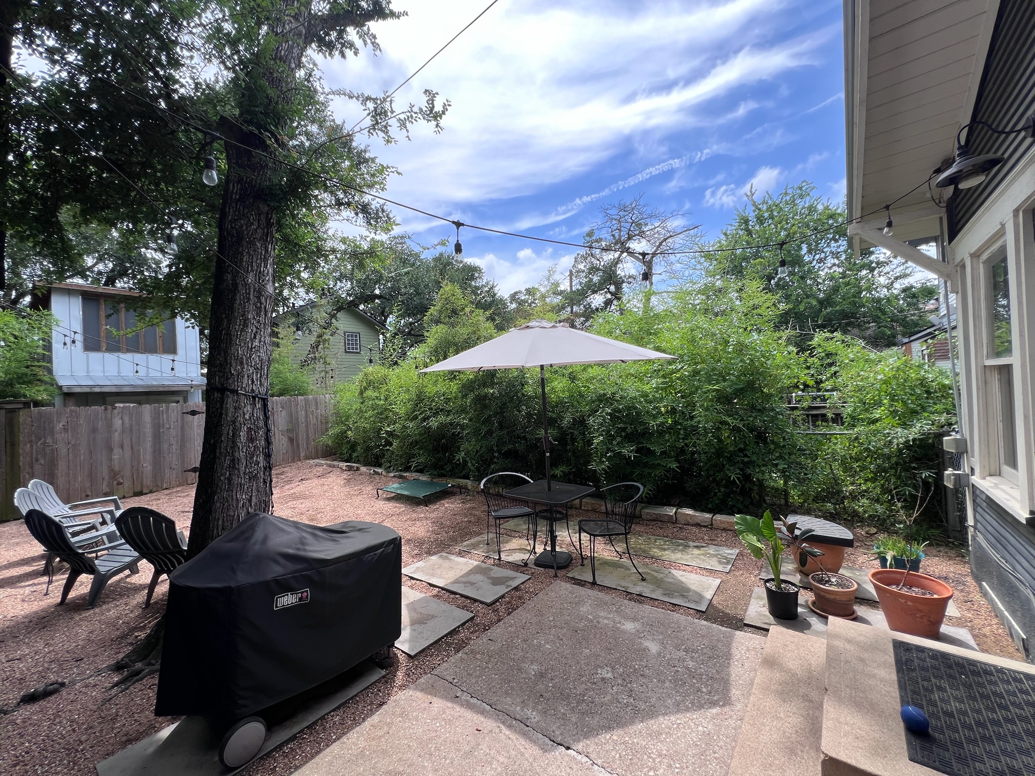 307 East 35th Street, Unit A Austin, TX 78705 - Photo 5 of 31 Enjoy outdoor living on the spacious patio with ample room for entertaining.