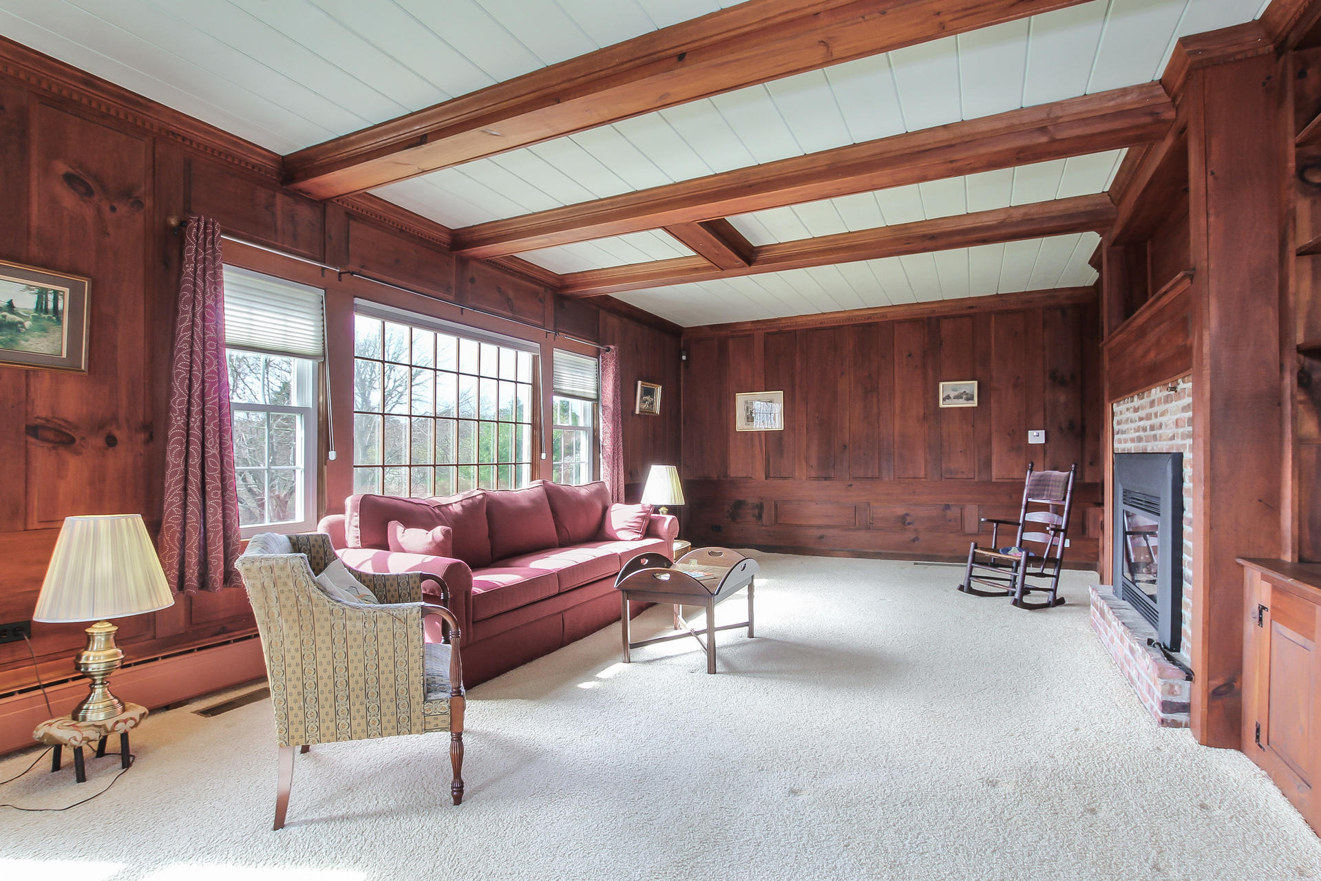 74 Sisson Road Harwich Port, MA 02646 - Photo 6 of 34 Living Room with gas fireplace