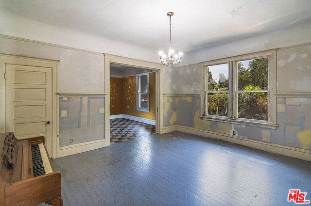 a view of a kitchen with washer and dryer