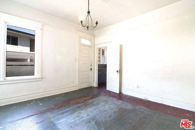 a view of backyard with green space