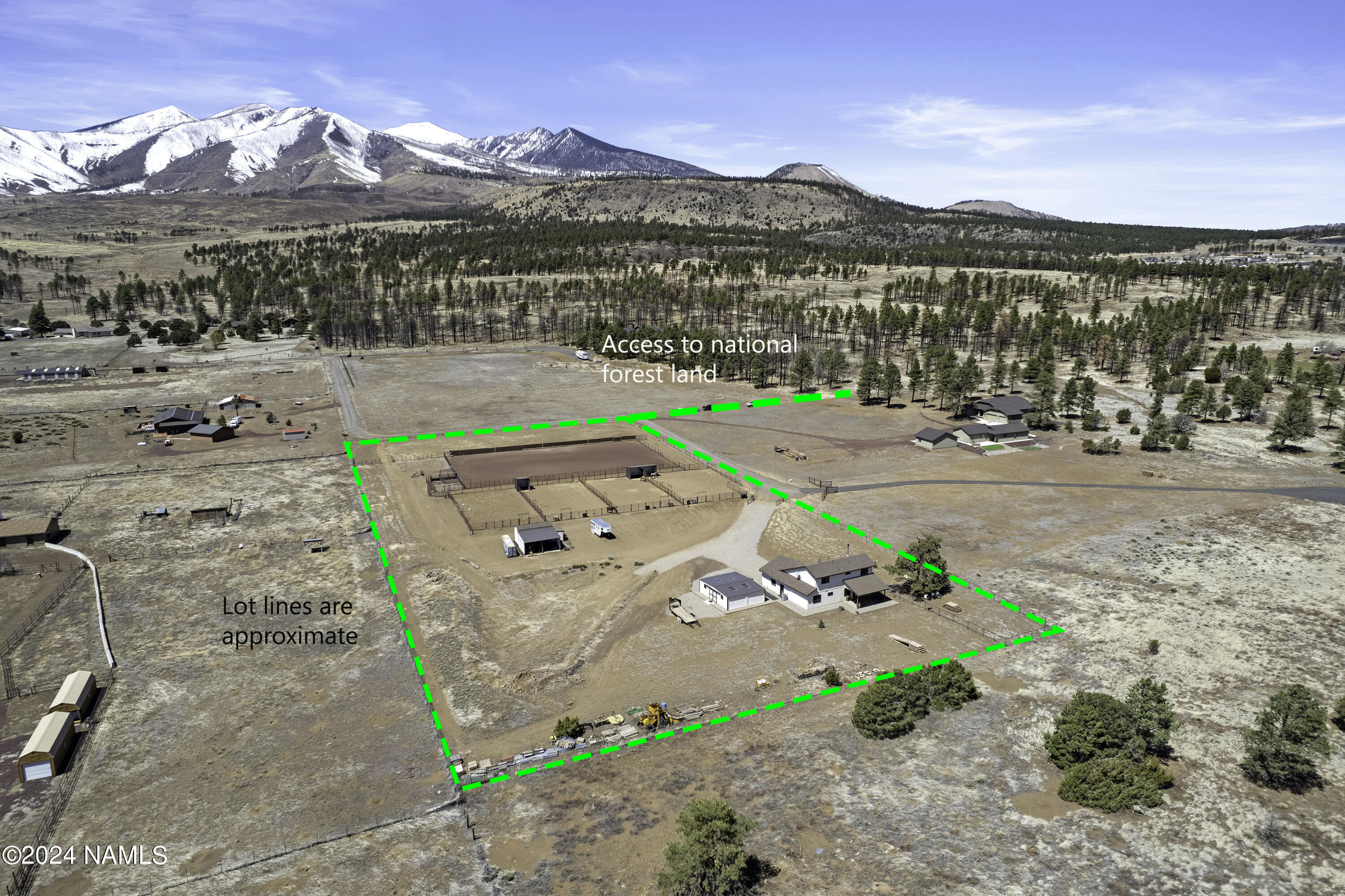 5268 Pabst Way Flagstaff, AZ 86004 - Photo 48 of 55 Easement to Forest Access