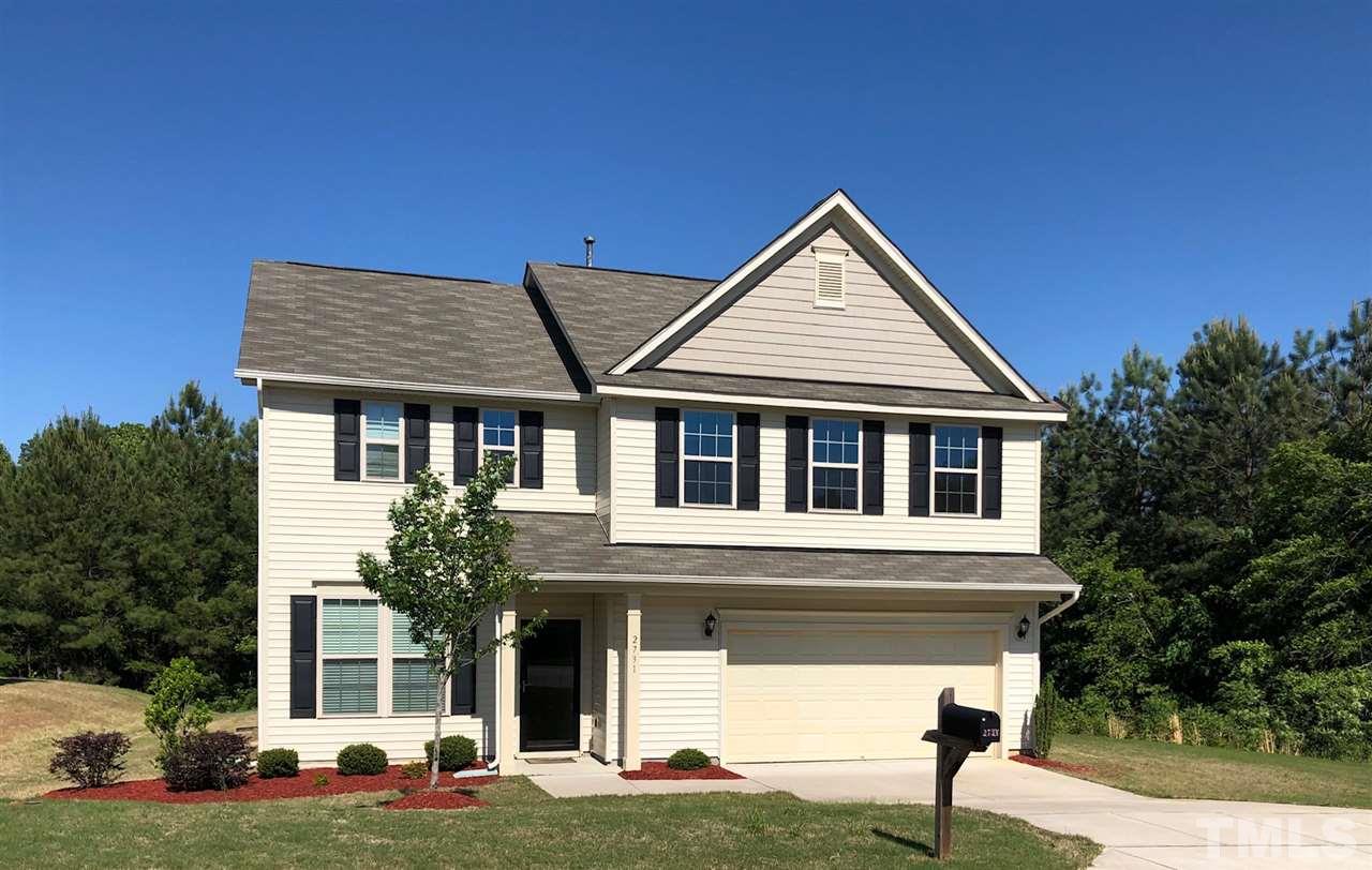 Home is at the end of Follow Me Way - at the end of the subdivision - Lot is surrounded by woods on 2 sides