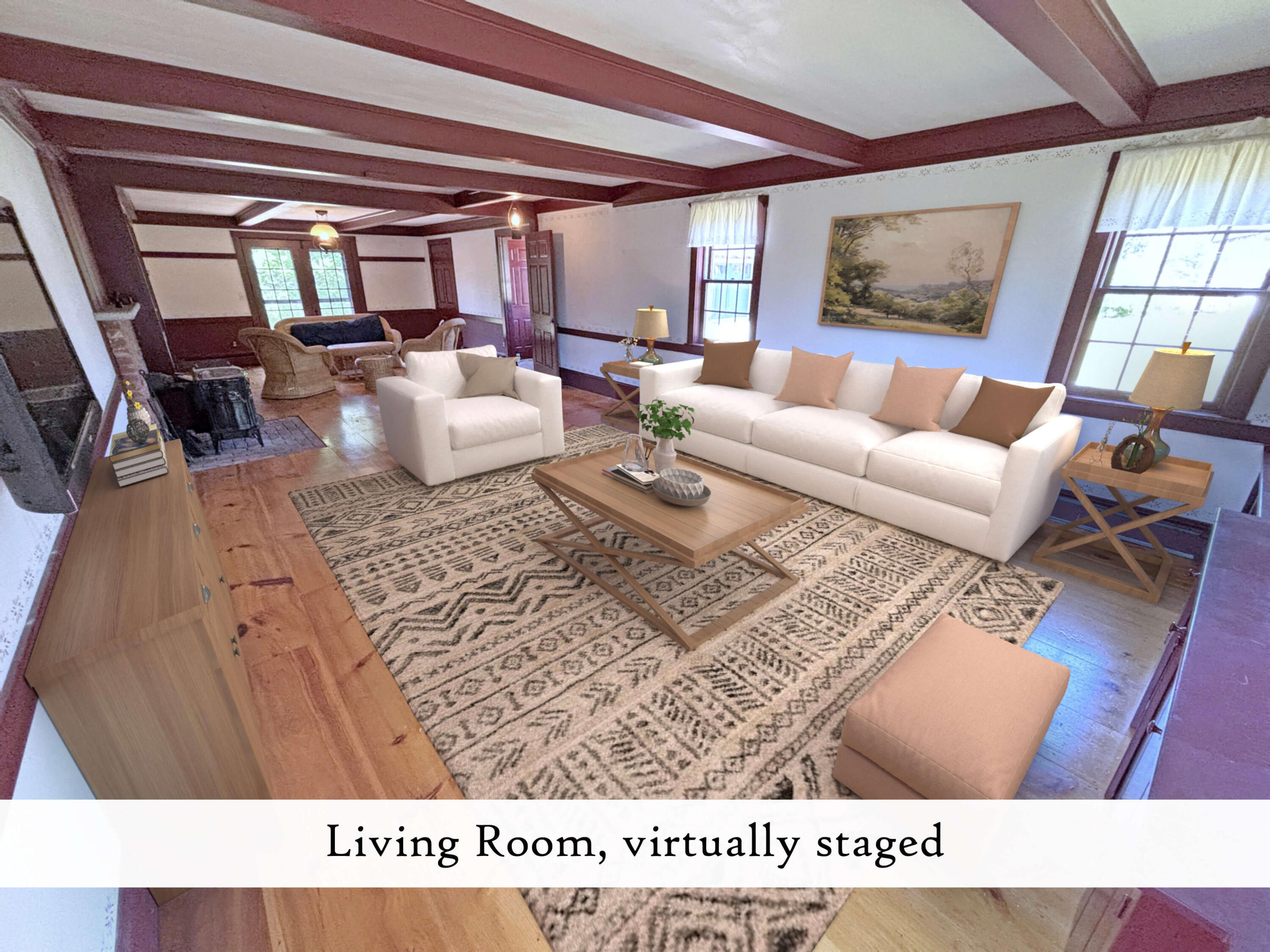 26 Cape Road Tremont, ME 04674 - Photo 26 of 115 living room (6) virtually staged, label