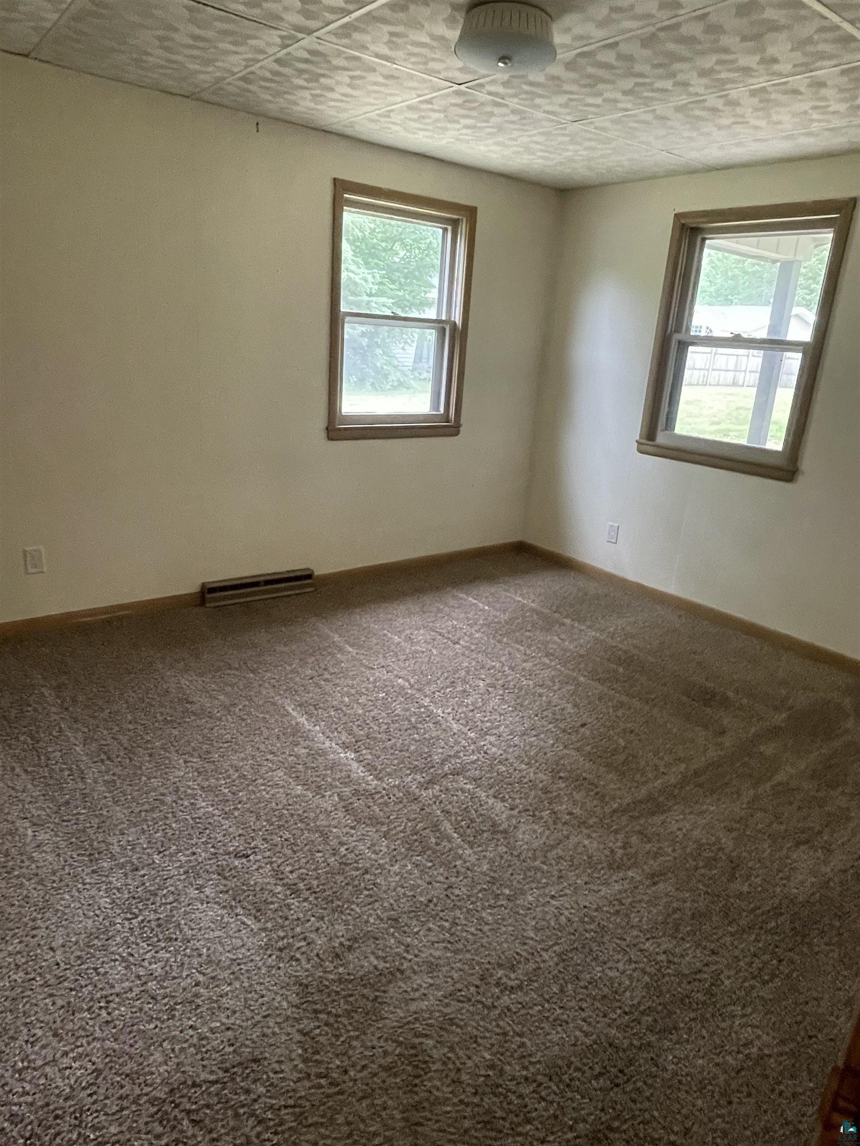 9039 Biller Loop Solon Springs, WI 54873 - Photo 8 of 17 Unfurnished room featuring carpet flooring
