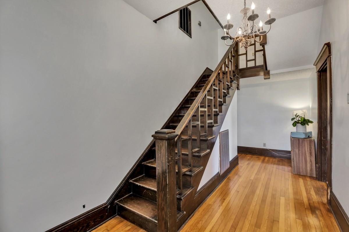 451 Wheelerton Road Dellrose, TN 38453 - Photo 4 of 34 a view of entryway and hall with wooden floor