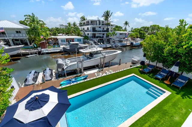 a bedroom with furniture and a bed