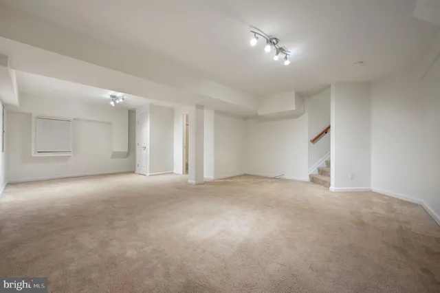 a view of empty room