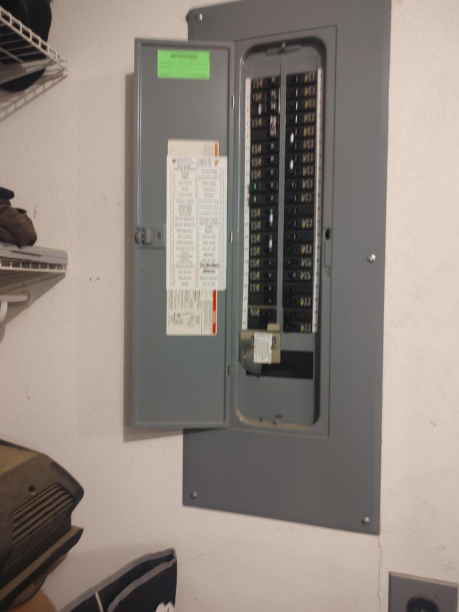 9710 Monroe Road St. Helen, MI 48656 - Photo 27 of 37 electrical panel
