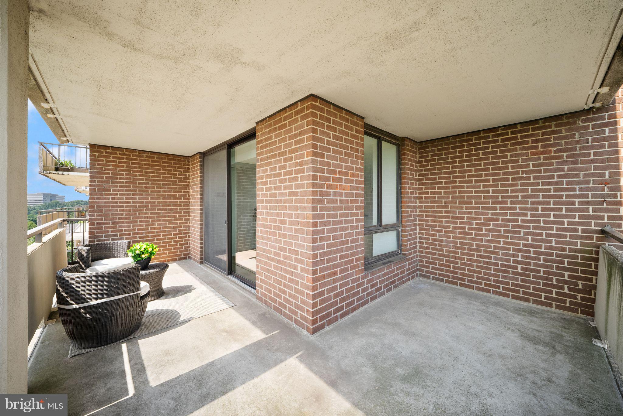 1800 Old Meadow Road, Unit 1601 McLean, VA 22102 - Photo 29 of 46 Wrap-around Balcony