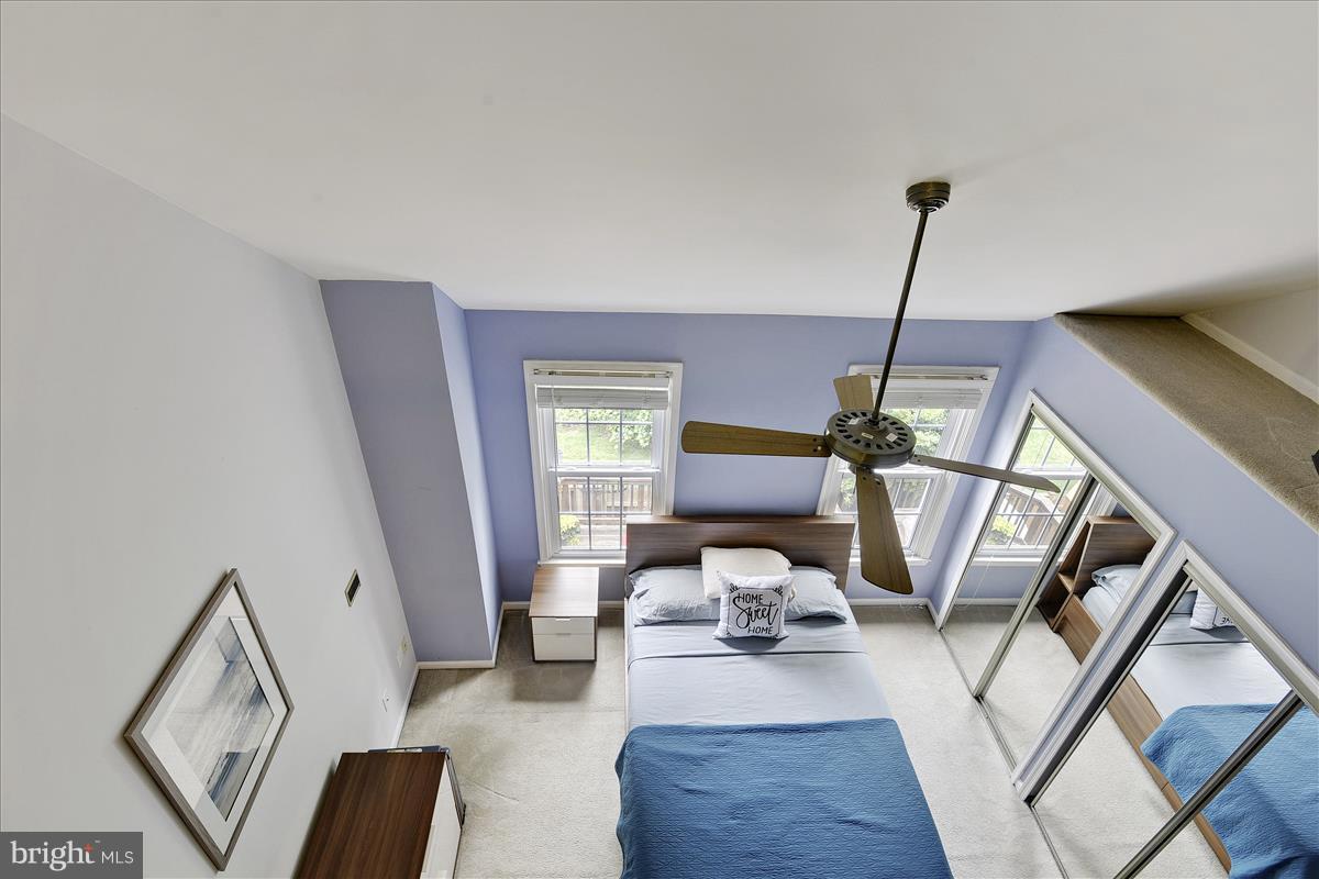 8448 Springfield Oaks Drive Springfield, VA 22153 - Photo 14 of 28 View of master bedroom #1 from loft