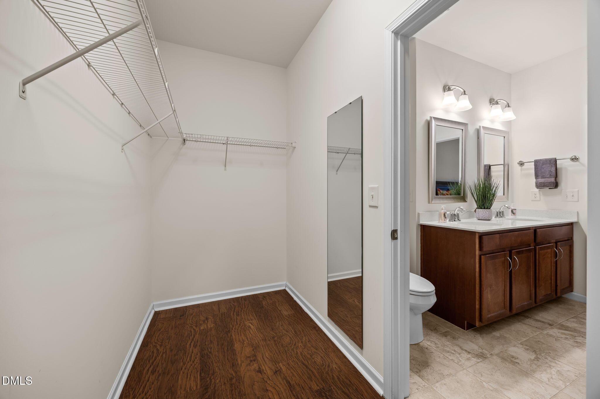 1001 Epiphany Road Morrisville, NC 27560 - Photo 16 of 39 a bathroom with a sink and a mirror