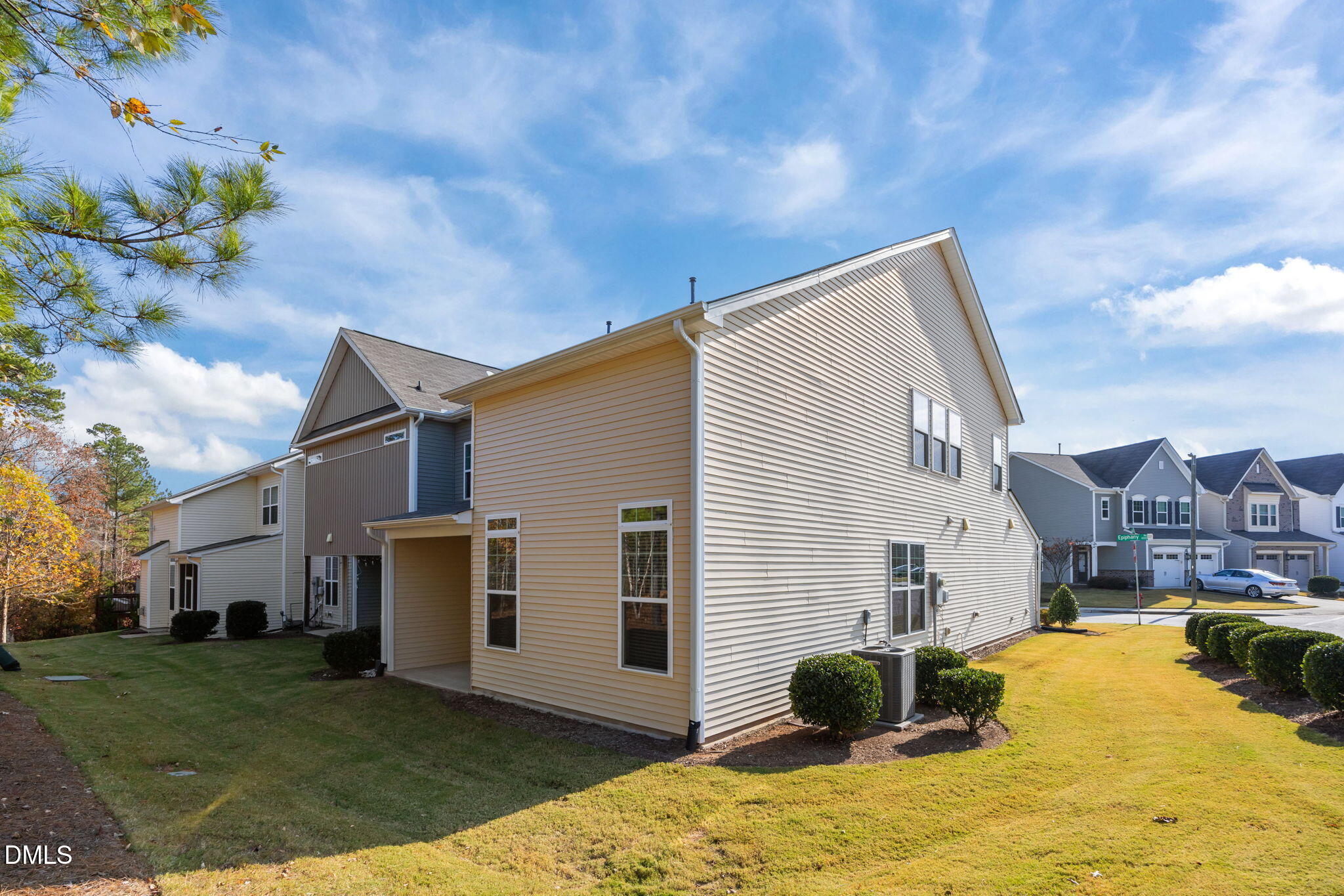 1001 Epiphany Road Morrisville, NC 27560 - Photo 32 of 39 a view of a house with a backyard