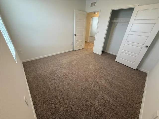 a view of room with front door