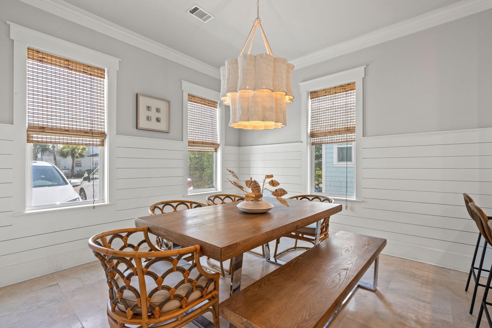 51 Trigger Trail East Inlet Beach, FL 32461 - Photo 17 of 57 a dining room with furniture and window