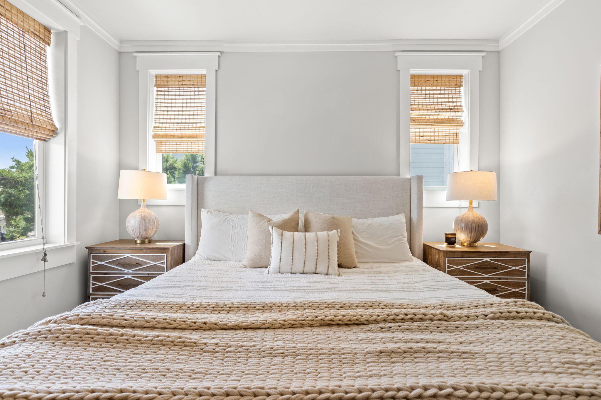 51 Trigger Trail East Inlet Beach, FL 32461 - Photo 24 of 57 a bedroom with a bed and window