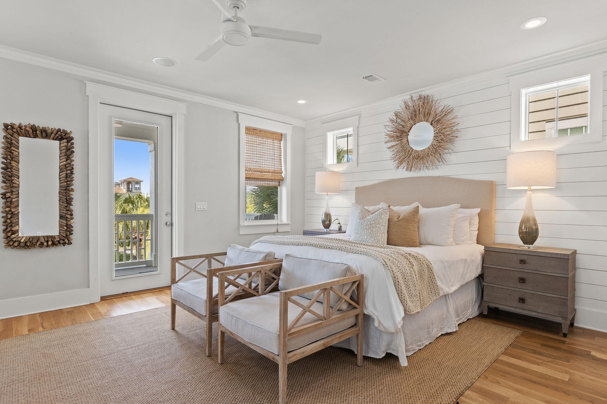 51 Trigger Trail East Inlet Beach, FL 32461 - Photo 28 of 57 a bedroom with bed and window