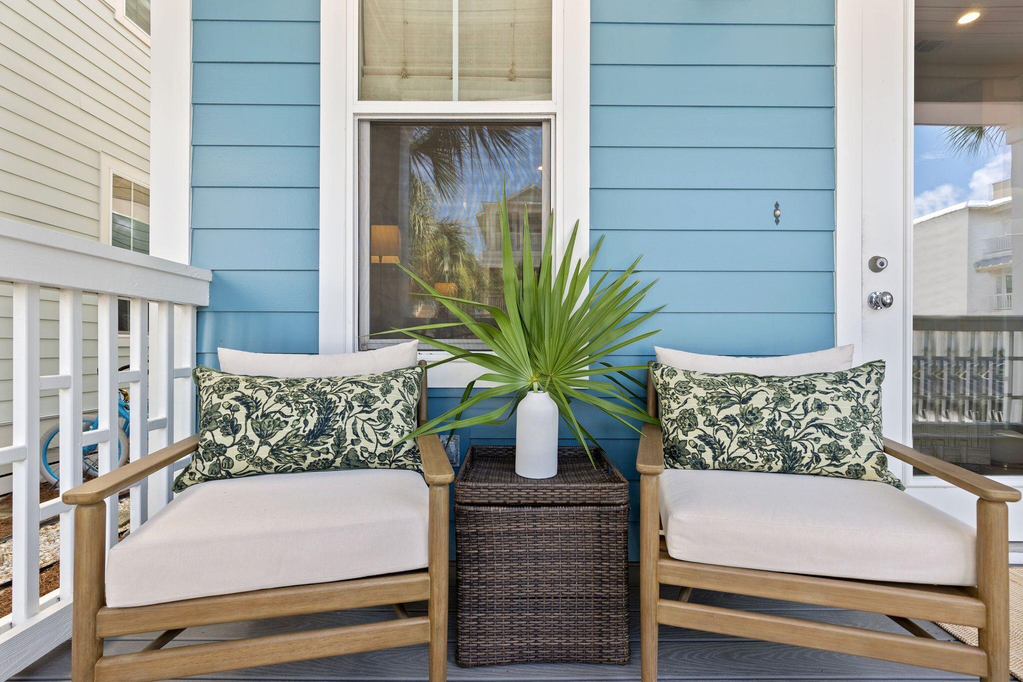 51 Trigger Trail East Inlet Beach, FL 32461 - Photo 5 of 57 a view of entryway with a potted plant