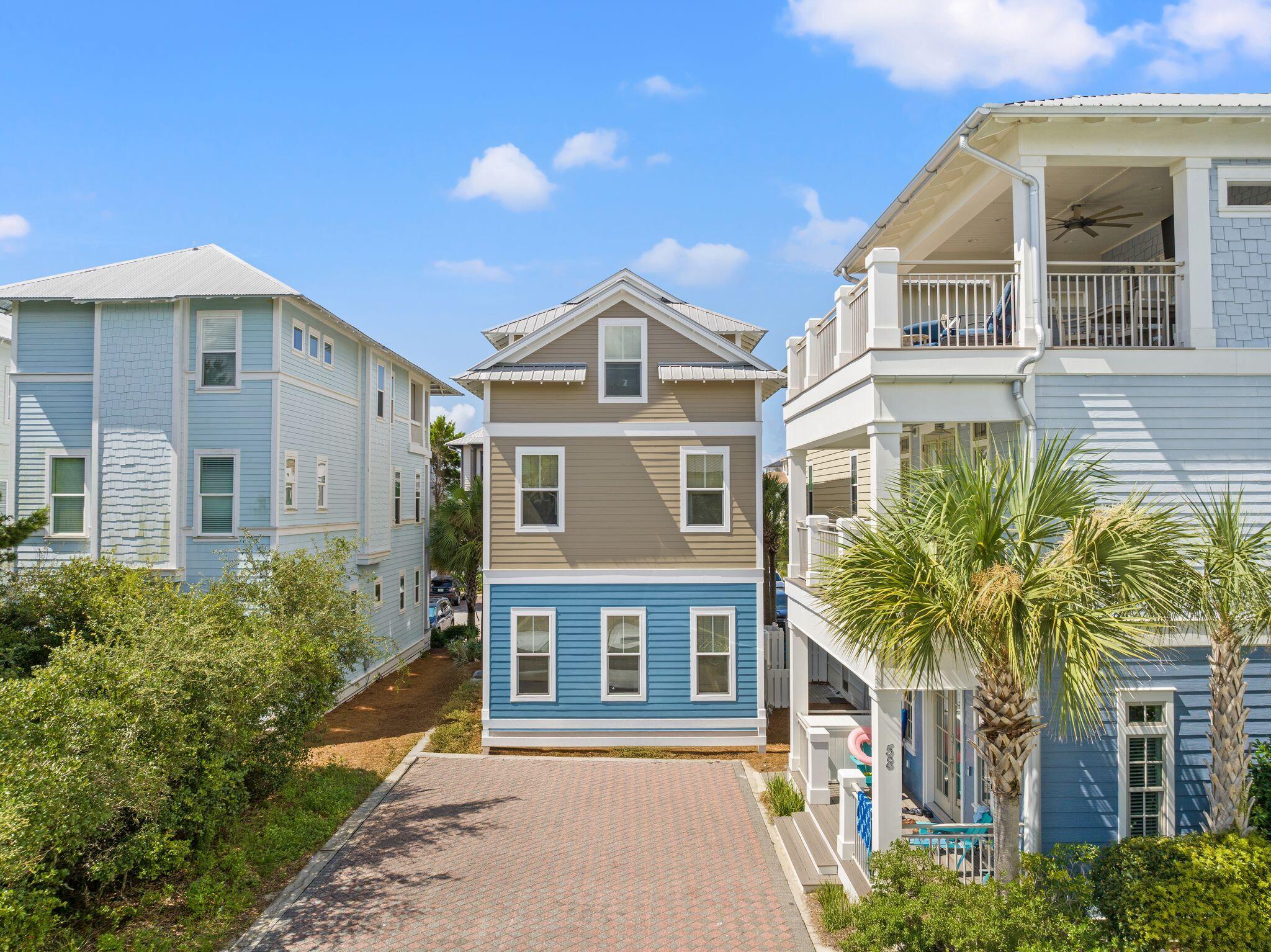 51 Trigger Trail East Inlet Beach, FL 32461 - Photo 53 of 57 a front view of a house with a yard