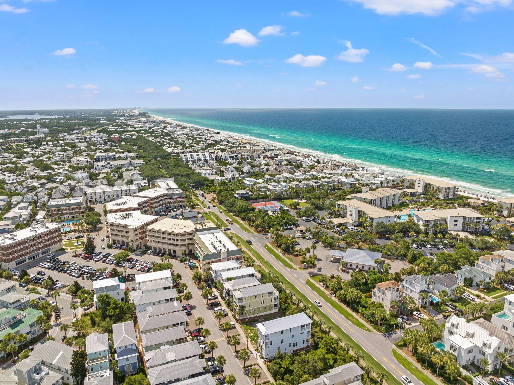 51 Trigger Trail East Inlet Beach, FL 32461 - Photo 57 of 57 an aerial view of residential building and an ocean