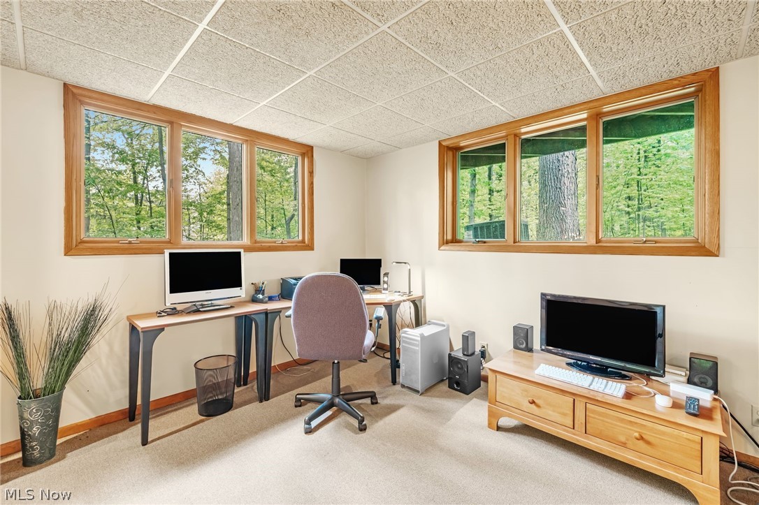 4587 Ranchwood Road Akron, OH 44333 - Photo 29 of 44 Office area in Lower Level Family Room