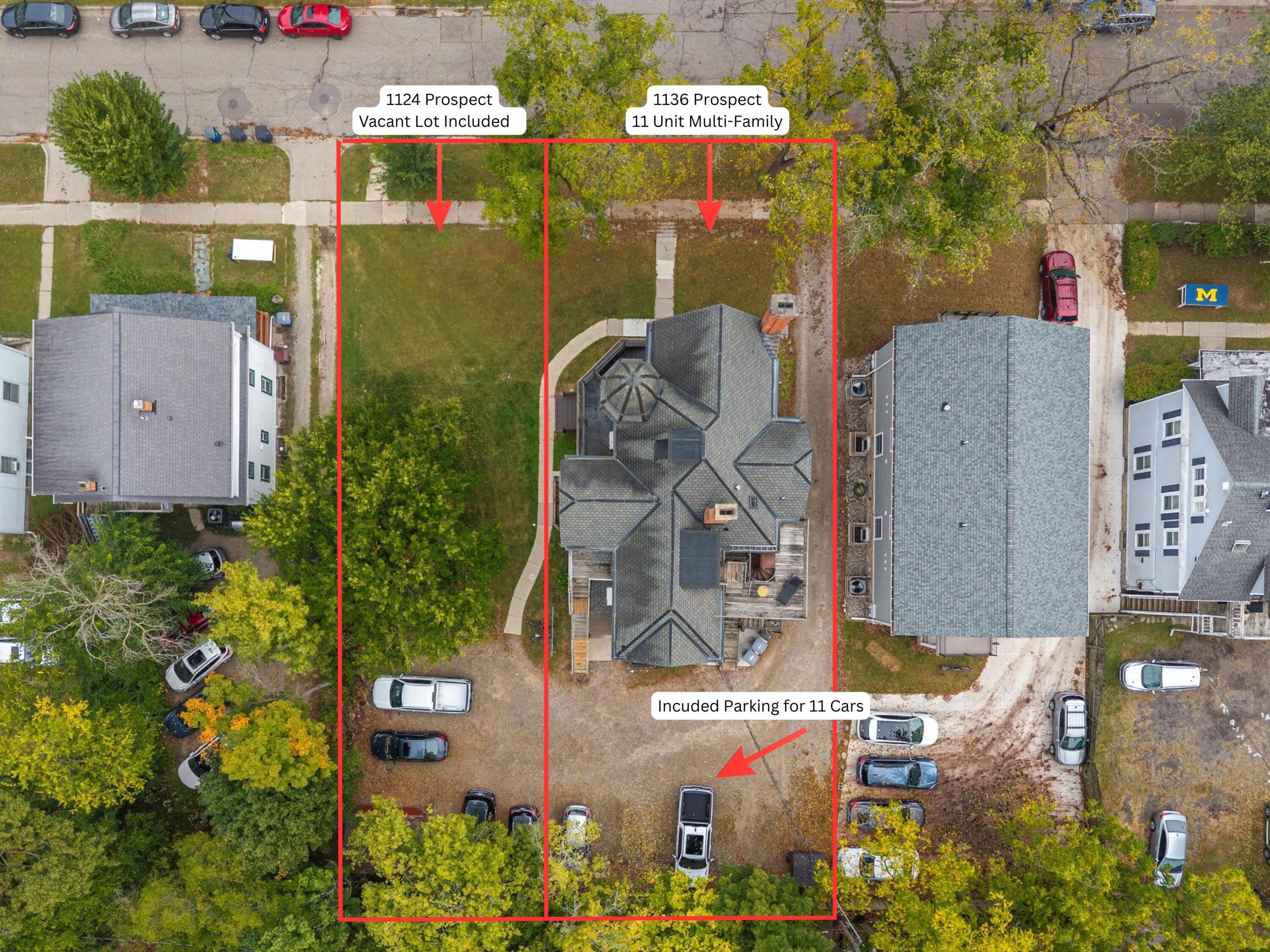 1136 Prospect Street Ann Arbor, MI 48104 - Photo 2 of 67 1124 Prospect Vacant Lot Included