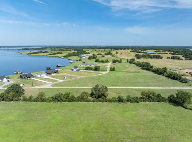 a view of an ocean and beach