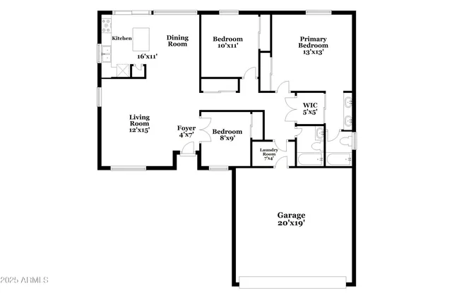 $1,820 | 10736 East El Moro Avenue, Mesa, AZ 85208