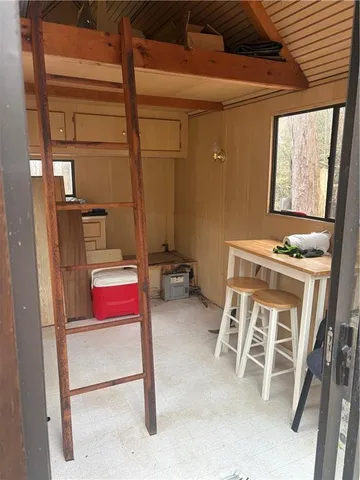 a room with furniture and windows