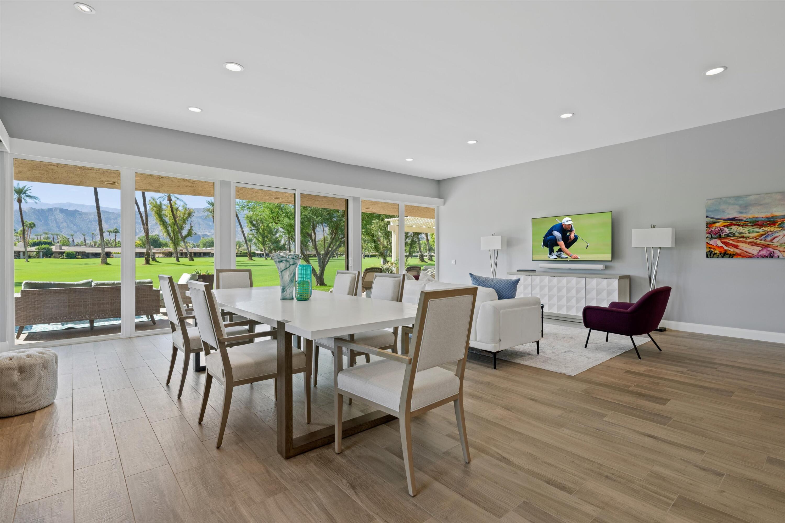 7 Wake Forest Court Rancho Mirage, CA 92270 - Photo 2 of 60 a view of a dining room with furniture window and wooden floor